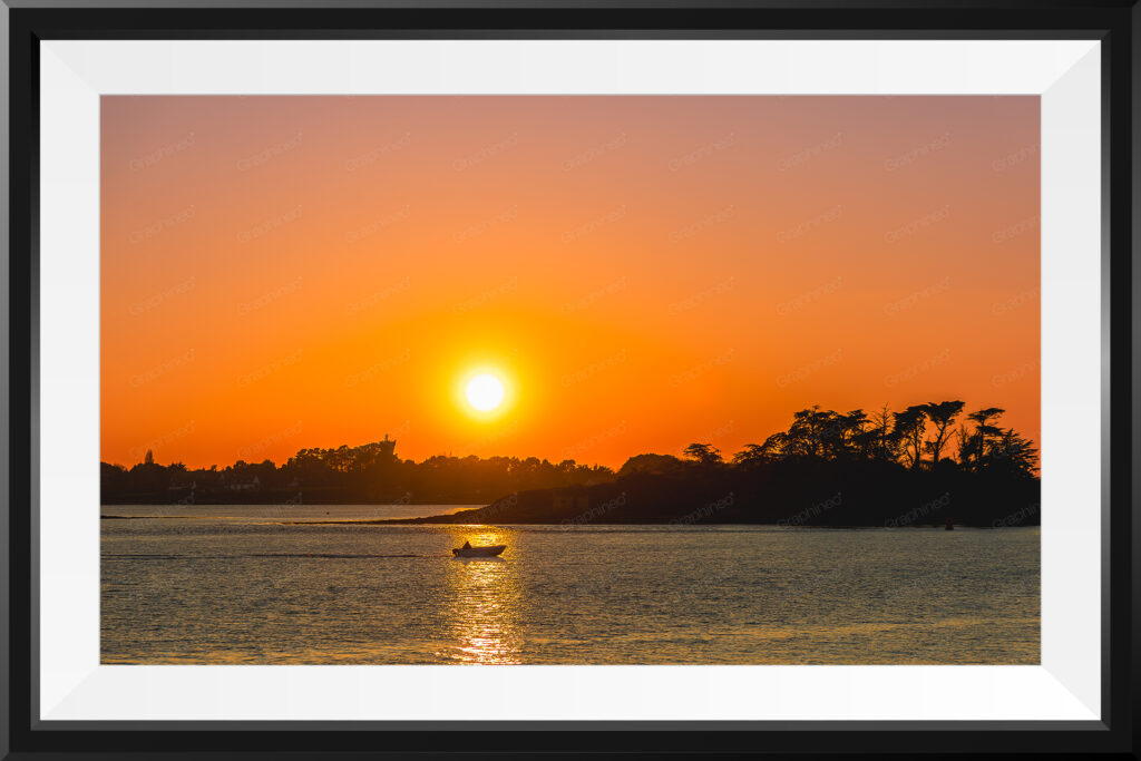 Golfe du Morbihan - Coucher de soleil