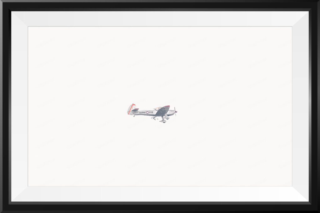 Avion militaire ancien 4 collection minimaliste